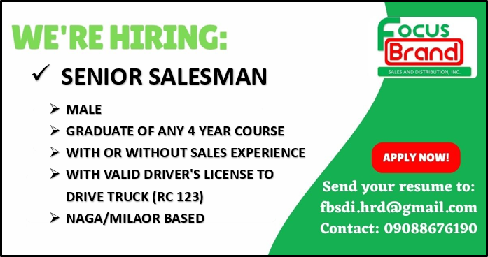 FOCUS BRAND SALES AND DISTRIBUTION INC.